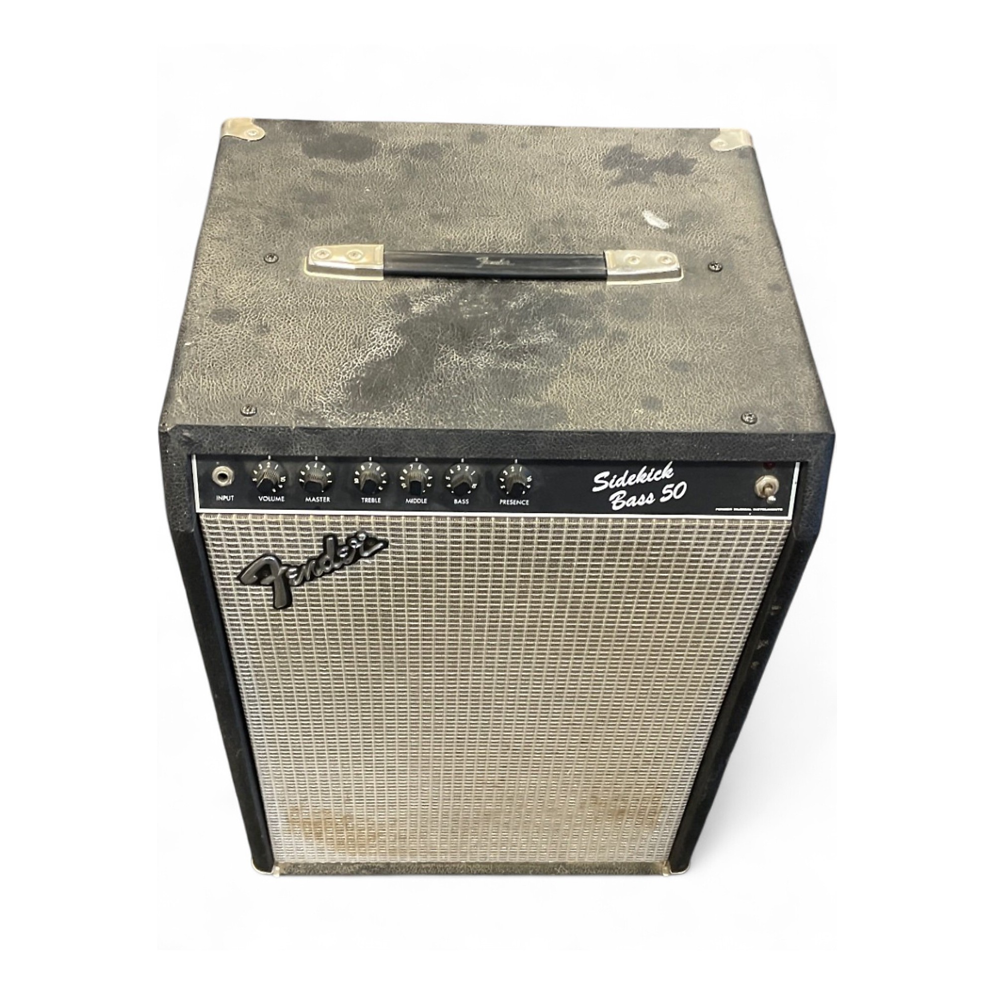 Vintage 1980s Fender SIDEKICK BASS 50 Bass Combo Amp | Guitar Center
