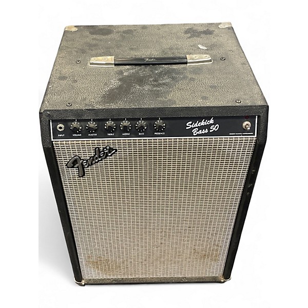 Vintage 1980s Fender SIDEKICK BASS 50 Bass Combo Amp