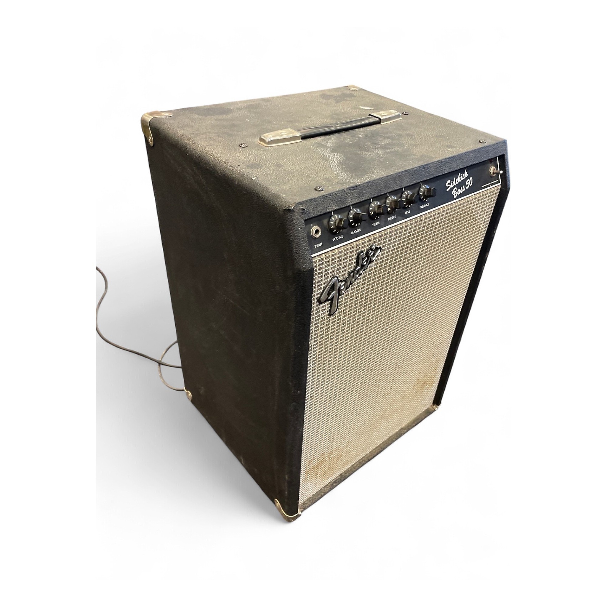 Vintage 1980s Fender SIDEKICK BASS 50 Bass Combo Amp | Guitar Center