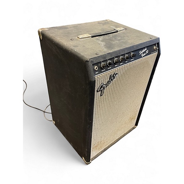 Vintage 1980s Fender SIDEKICK BASS 50 Bass Combo Amp