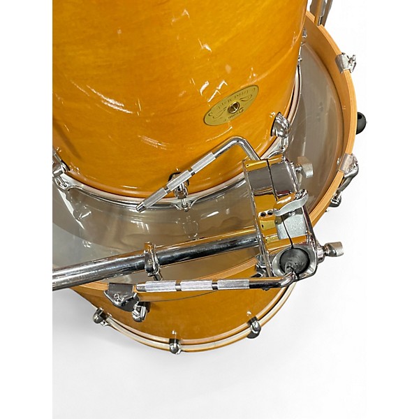 Used Premier 5 Piece Artist Maple Vintage Natural Drum Kit