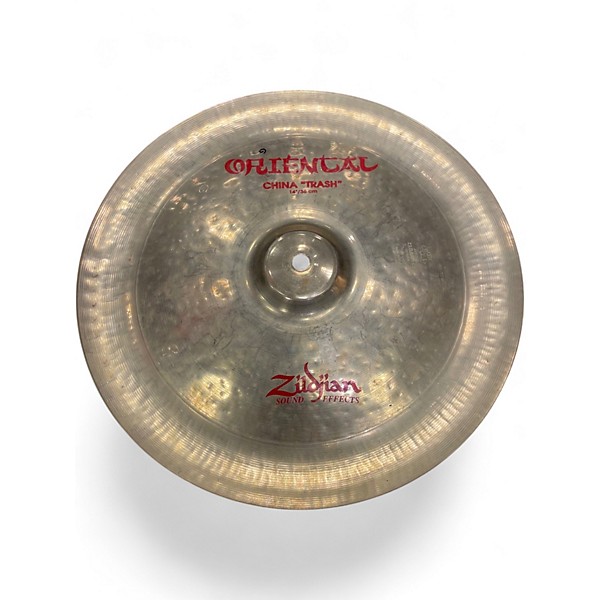 Used Zildjian 14in Oriental China Trash Cymbal