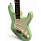 Used Fender Limited Edition American Elite Stratocaster Surf Green Solid Body Electric Guitar