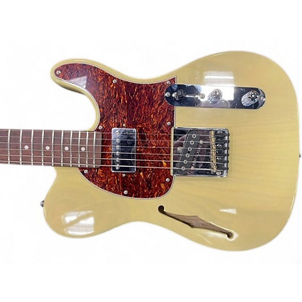 Used G&L ASAT Classic Thinline Cream Hollow Body Electric Guitar