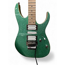 Used Ibanez RG470MSP Turquoise Sparkle Solid Body Electric Guitar