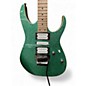Used Ibanez RG470MSP Turquoise Sparkle Solid Body Electric Guitar thumbnail