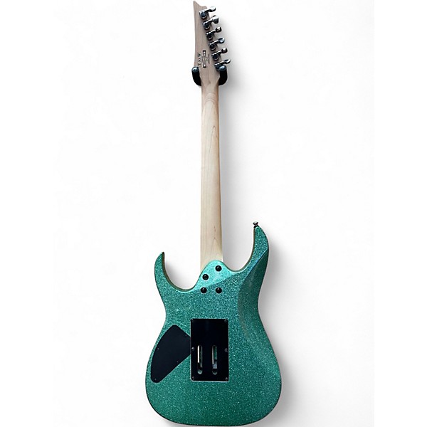 Used Ibanez RG470MSP Turquoise Sparkle Solid Body Electric Guitar