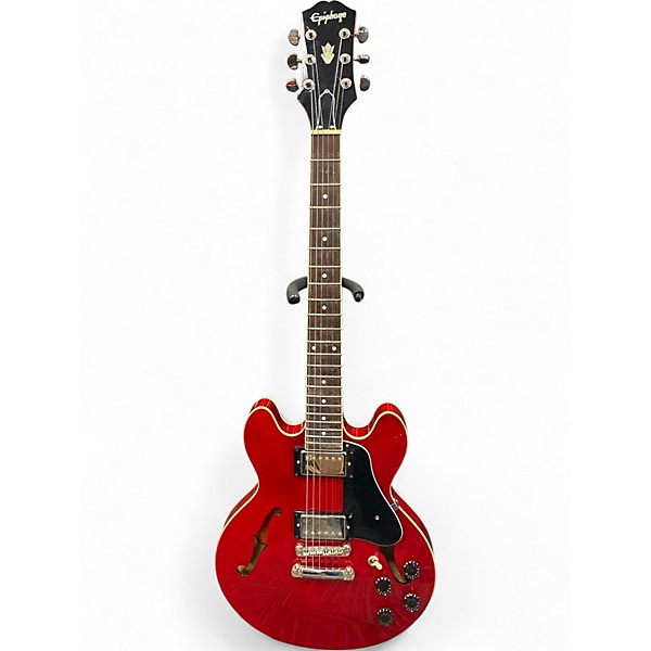 Used Epiphone ES339 Red Hollow Body Electric Guitar