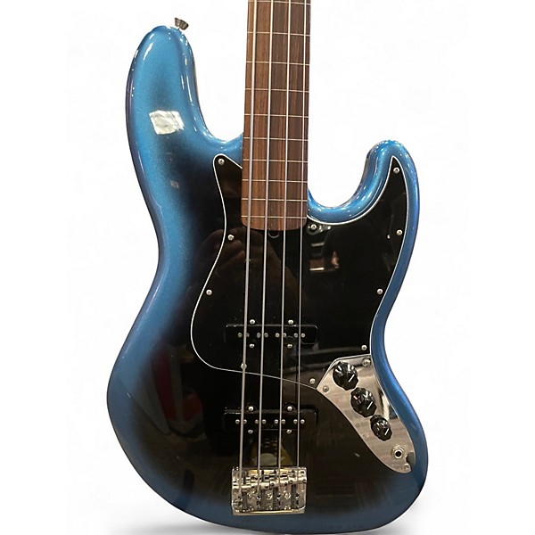 Used 2023 Fender American Professional II Jazz Bass Midnight Blue Electric Bass Guitar