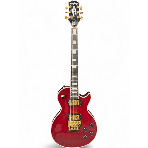 Used Epiphone AXCESS ALEX LIFESON Ruby Solid Body Electric Guitar