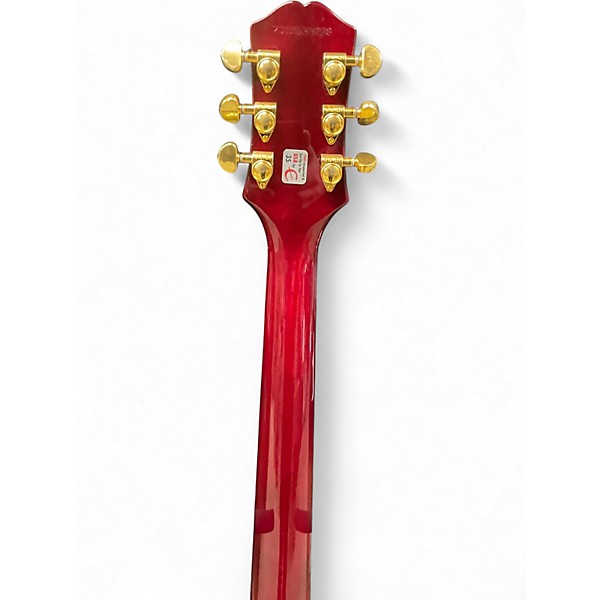 Used Epiphone AXCESS ALEX LIFESON Ruby Solid Body Electric Guitar
