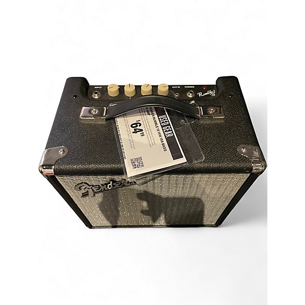 Used Fender Rumble 15 15W 1X8 Bass Combo Amp