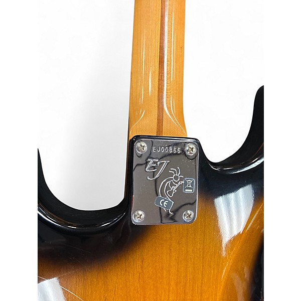 Used Fender Artist Series Eric Johnson Stratocaster 2 Color Sunburst Solid Body Electric Guitar
