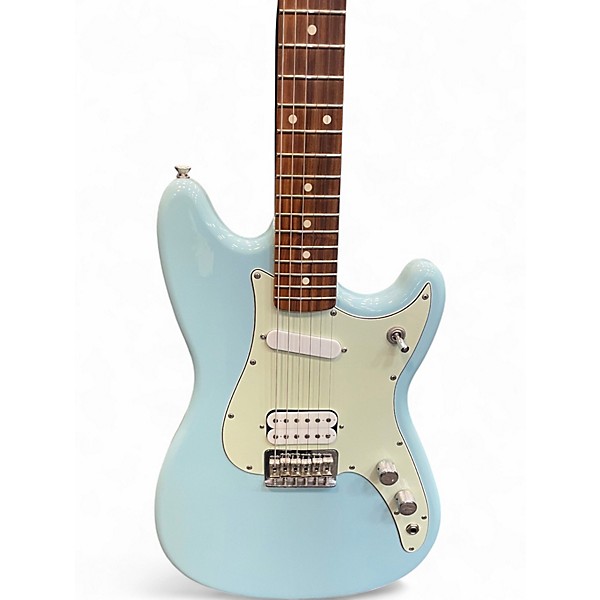 Used Fender Duo Sonic HS Sonic Blue Solid Body Electric Guitar