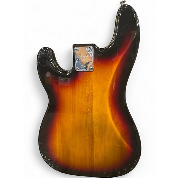 Used Squier Affinity PJ Bass 3 Color Sunburst Electric Bass Guitar
