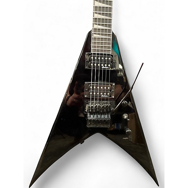 Used Jackson JS32 King V Black Solid Body Electric Guitar