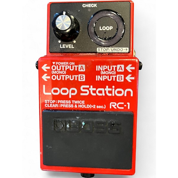 Used BOSS RC1 Loop Station Pedal