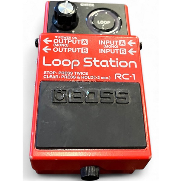 Used BOSS RC1 Loop Station Pedal