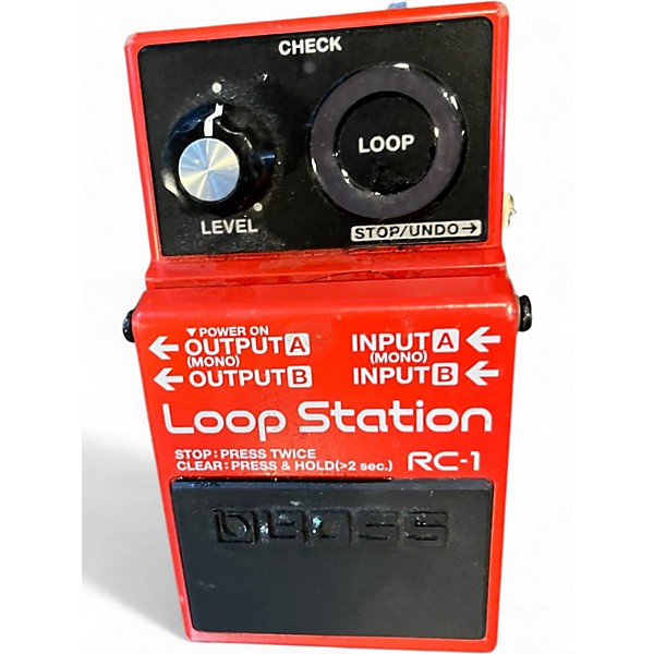 Used BOSS RC1 Loop Station Pedal