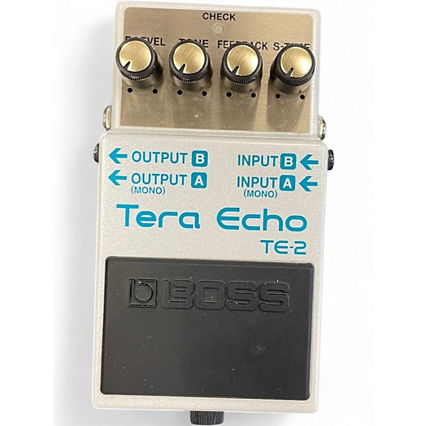 Used BOSS tera echo TE2 Effect Pedal