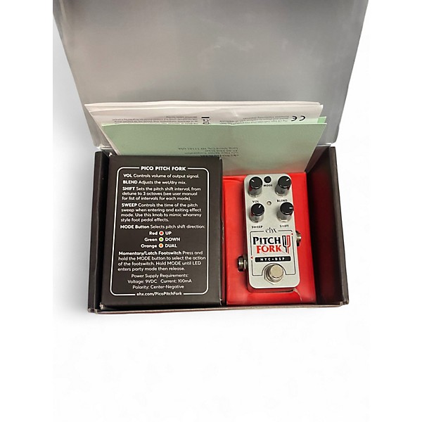 Used Electro-Harmonix PICO PITCH FORK Effect Pedal