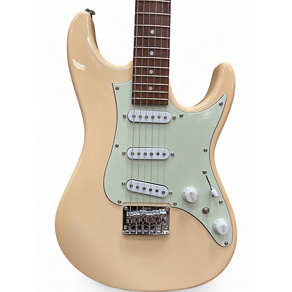 Used Ibanez AZES31 Peach Solid Body Electric Guitar