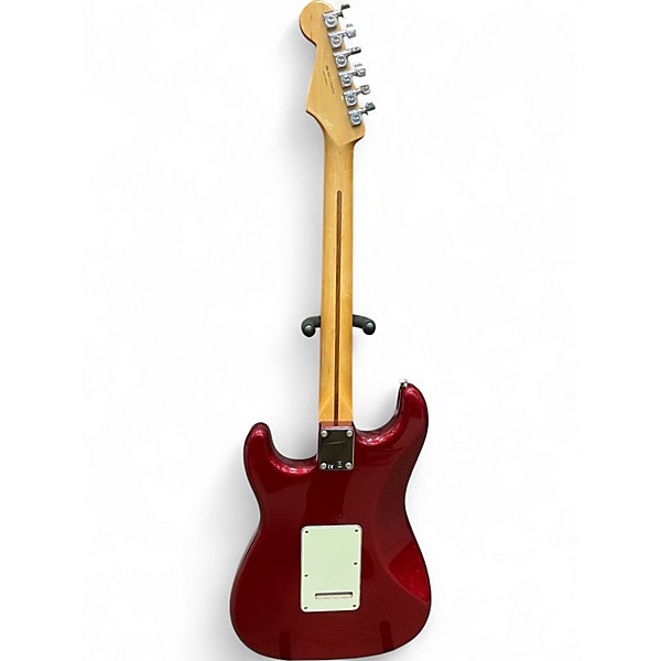 Used Fender Blacktop Stratocaster HH Candy Apple Red Solid Body Electric Guitar