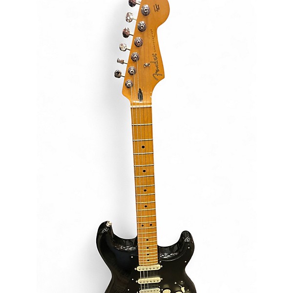 Used Fender 70th Anniversary Player II Stratocaster HSS Black Solid Body Electric Guitar