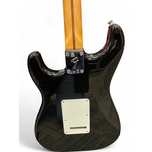 Used Fender 70th Anniversary Player II Stratocaster HSS Black Solid Body Electric Guitar