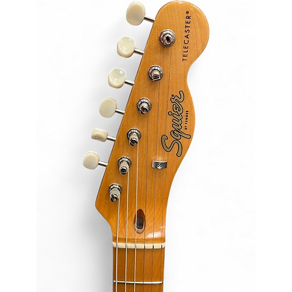 Used Squier Classic Vibe 1950S Telecaster White Blonde Solid Body Electric Guitar