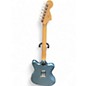Used Squier Paranormal Super Sonic  Metallic Light Blue  Solid Body Electric Guitar
