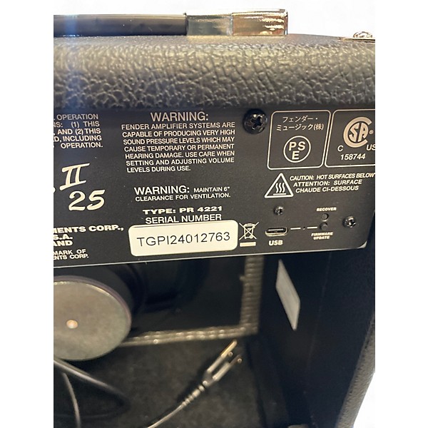 Used Fender Champion II 25 Guitar Combo Amp