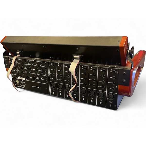 Used Toft Audio Designs ATB-08M 8 Channel Mixer w/ Meter Bridge Powered Mixer