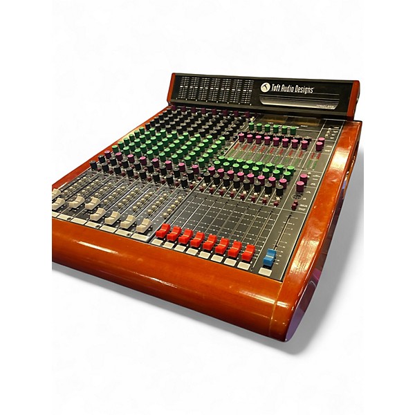 Used Toft Audio Designs ATB-08M 8 Channel Mixer w/ Meter Bridge Powered Mixer
