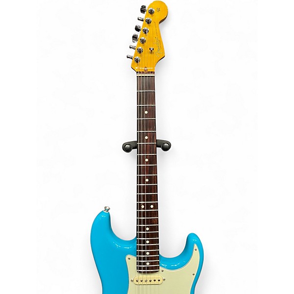Used Fender American Professional II Stratocaster Blue Solid Body Electric Guitar