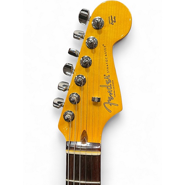 Used Fender American Professional II Stratocaster Blue Solid Body Electric Guitar