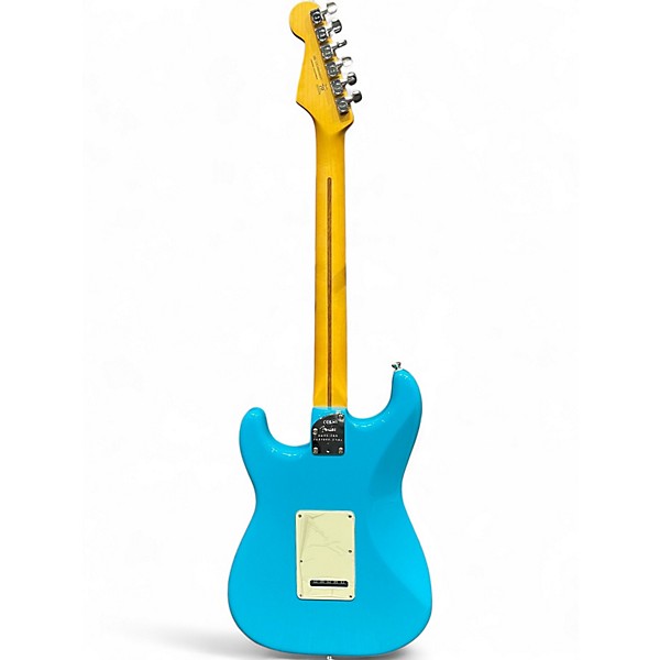 Used Fender American Professional II Stratocaster Blue Solid Body Electric Guitar