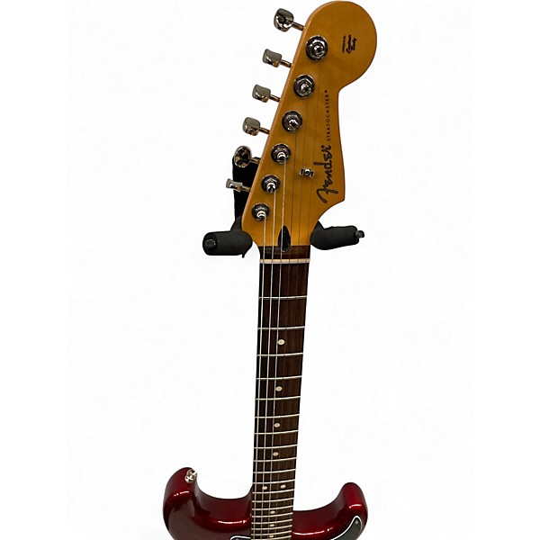 Used Fender Player II Stratocaster HSS Limited Edition Candy Red Burst Solid Body Electric Guitar