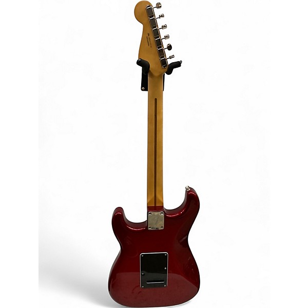 Used Fender Player II Stratocaster HSS Limited Edition Candy Red Burst Solid Body Electric Guitar