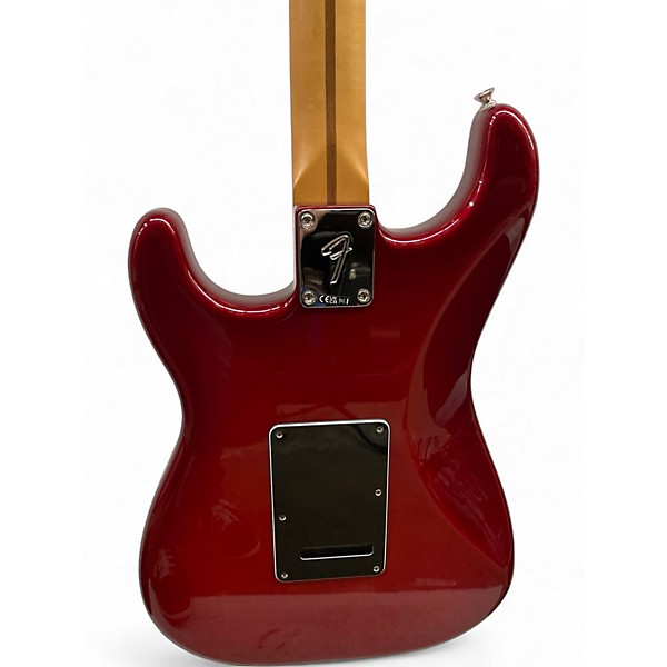 Used Fender Player II Stratocaster HSS Limited Edition Candy Red Burst Solid Body Electric Guitar
