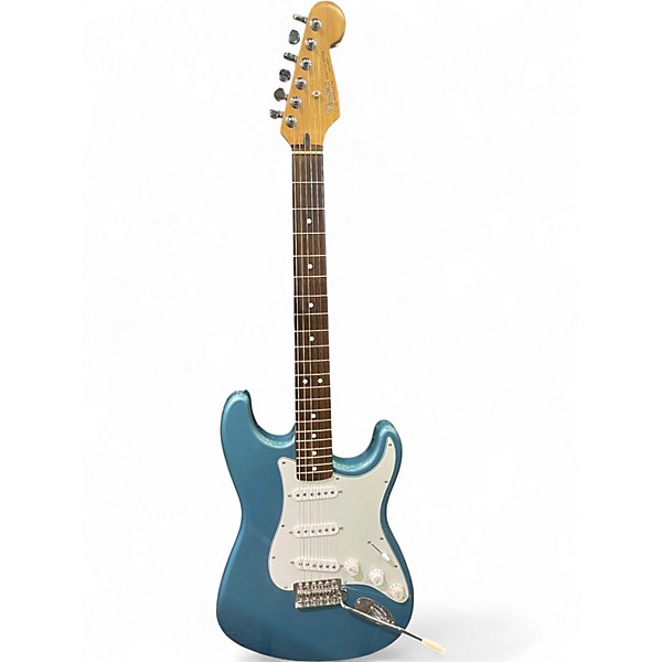 Used 1990s Fender Standard Stratocaster Lake Placid Blue Solid Body Electric Guitar