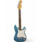 Used 1990s Fender Standard Stratocaster Lake Placid Blue Solid Body Electric Guitar thumbnail