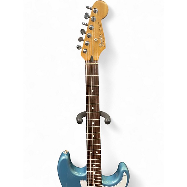 Used 1990s Fender Standard Stratocaster Lake Placid Blue Solid Body Electric Guitar