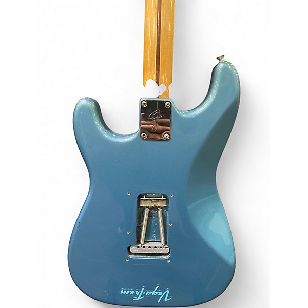 Used 1990s Fender Standard Stratocaster Lake Placid Blue Solid Body Electric Guitar