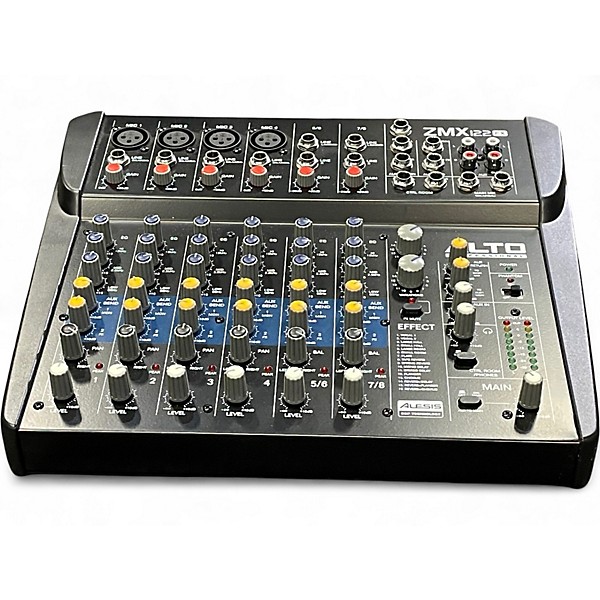 Used Alto ZMX122FX 8-Channel Unpowered Mixer