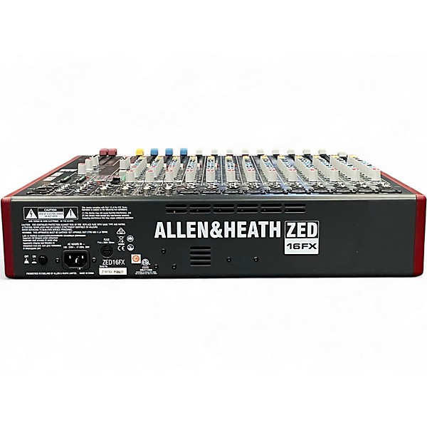 Used Allen & Heath ZED16FX Unpowered Mixer