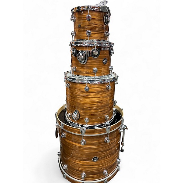 Used DW 4 Piece Performance Series Tiger Eye Drum Kit
