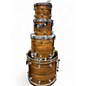 Used DW 4 Piece Performance Series Tiger Eye Drum Kit thumbnail