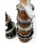 Used DW 4 Piece Performance Series Tiger Eye Drum Kit