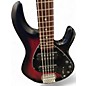 Used Sterling by Music Man Ray5 5 String RUBY RED BURST Electric Bass Guitar